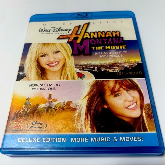 Blu-ray Deluxe Edition of Hannah Montana: The Movie, released in 2009. - Picture 1 of 4